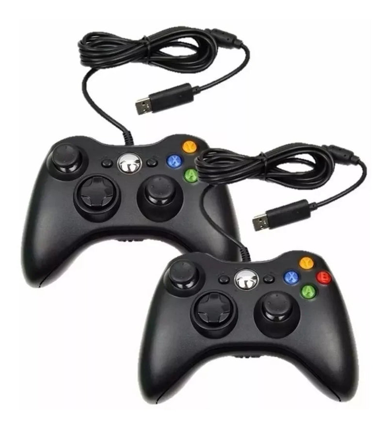 Controle com Fio para Xbox 360 e PC – Precisão e Conforto para Jogos