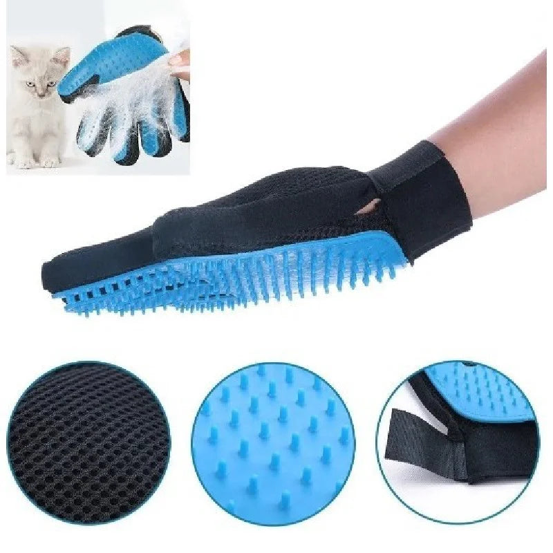 Luva de Limpeza PetClean 2 em 1 – Para Seco e Molhado, 24cm para Cães e Gatos