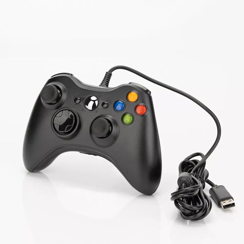 Controle com Fio para Xbox 360 e PC – Precisão e Conforto para Jogos