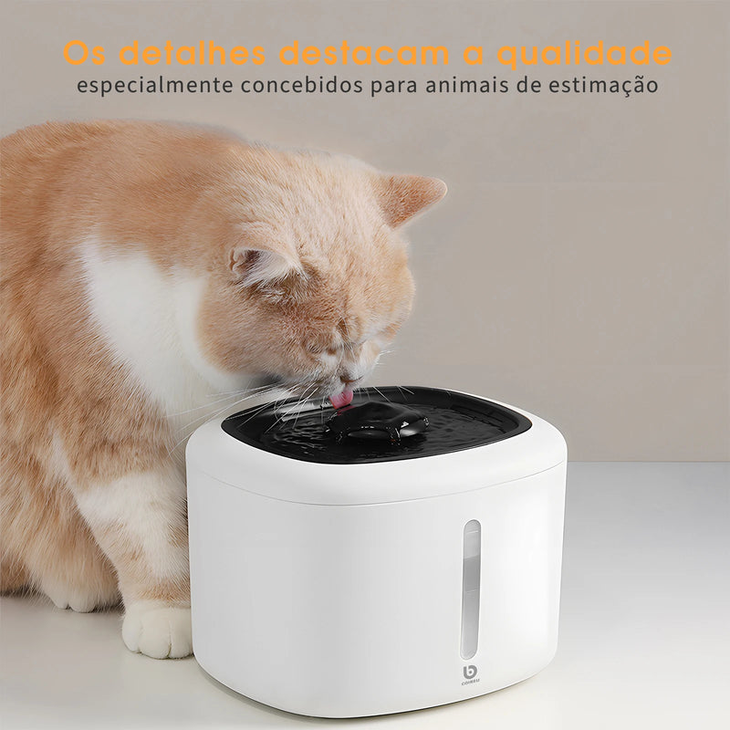 Dog Drinket – Alimentador Inteligente Automático 2L com Wi-Fi para Gatos e Cães